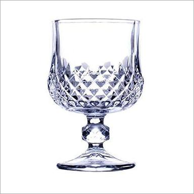Transparent 190 Ml Crystal Brandy Glass