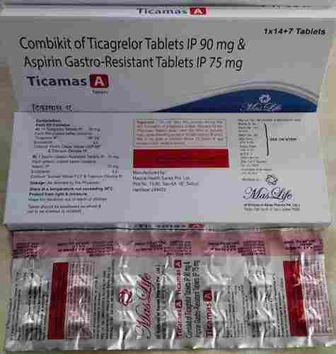 Combikit Ticagrelor Tablets IP 90 mg