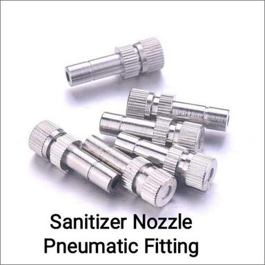 Metal Sanitizer Nozzle Pneumatic Fitting