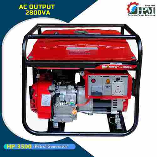 3 KVA Portable Petrol Generator Model HP-3500 Start-Manual