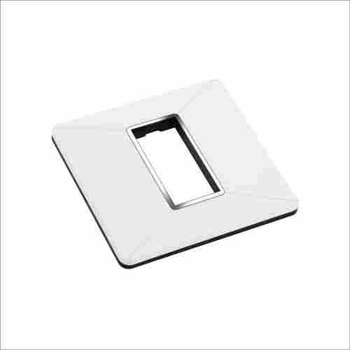 Radiant Modular Switch Plate Silver Line 1M