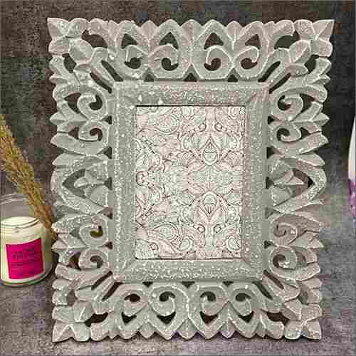 6x4 Carving Grey Texture Photo Frame