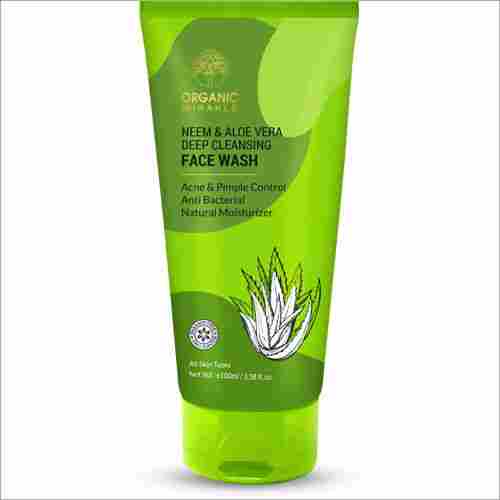 Neem and Aloe Vera Deep Cleansing Face Wash