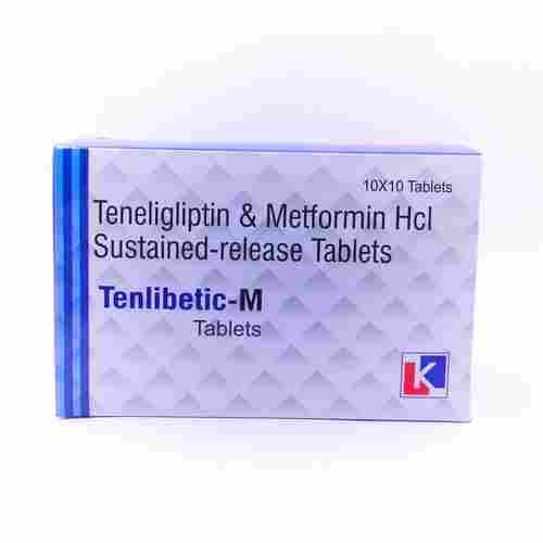 Teneligliptine and Metformin SR Tablet