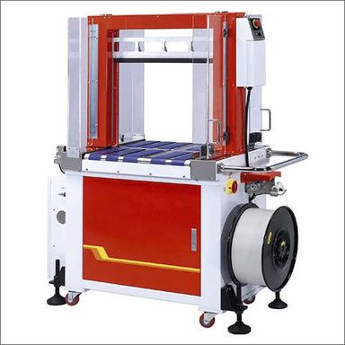 Red Industrial Fully Automatic Strapping Machine