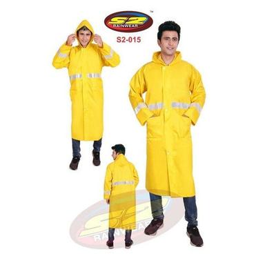 Pu Long  Raincoat With Reflective Tape Age Group: Adult