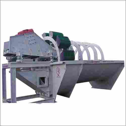 Bucket Washer With Dewatering Screen