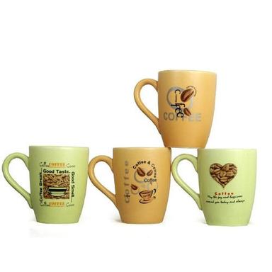 Different Available Stoneware Mugs 350 Ml