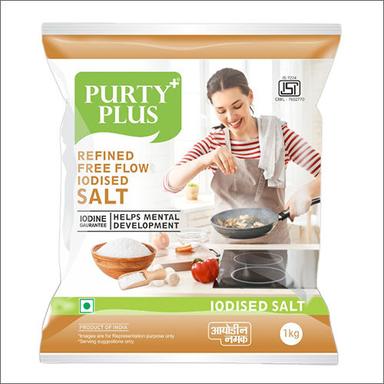 White 1Kg Purty Plus Iodised Salt