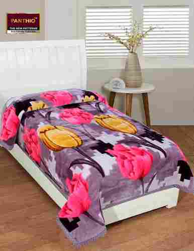 Single Bed Super Soft Mink Blankets