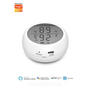 Wifi Temperature And Humidity Sensor Tuya Smart Digital Remote Control App Control Thermostat Application: Support All Home Appliance