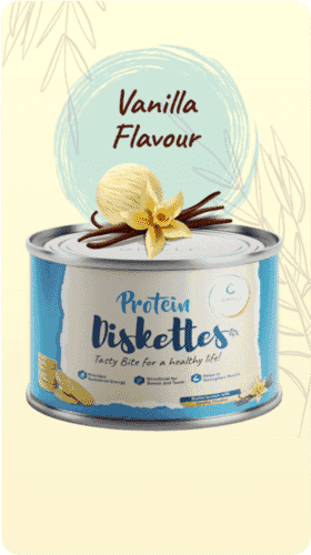 Protein Diskettes-Butterscotch and Vanilla Flavour