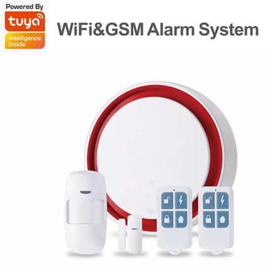 White Black Red Wireless Gsm And Wifi Smart Alarm System Door And Window Tuya App Wireless