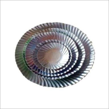 Silver Coated Disposable Paper Plate Application: Event And Party Supplies