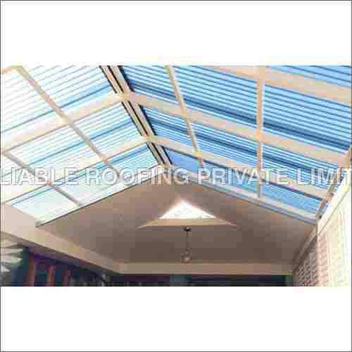 Inside Polycarbonate Skylight Roofing Sheet