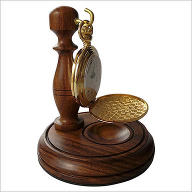 Wood Wooden Pocket Watch Stand