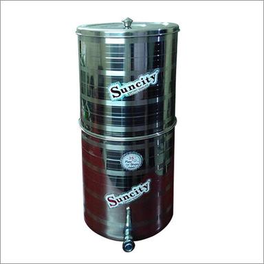 Gray 35 Ltr Stainless Steel Water Filter