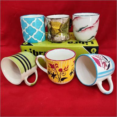 Ceramic Mug Medium Pnt 6Pcs Design: According To Customers