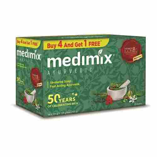 Medimix Ayurvedic Classic 18 Herbs Soap 125g Buy 4 and get 1 Free