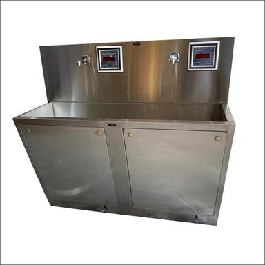 Silver Automatic Surgical Scrub Station