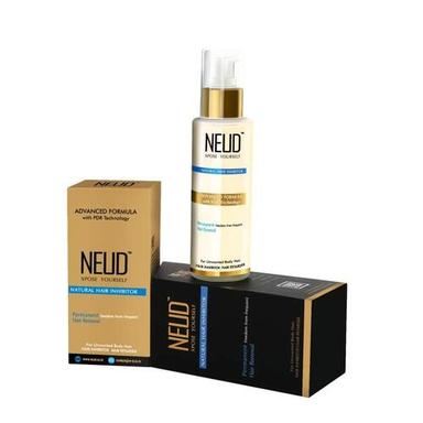 Neud Natural Hair Inhibitor Permanent Reduction Of Unwanted Hair 80G Age Group: Men