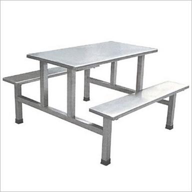 Machine Made Stainless Steel Canteen Table