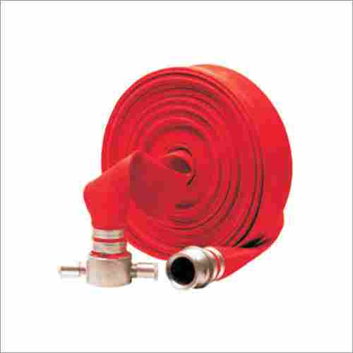 Red Fire Hose Pipes