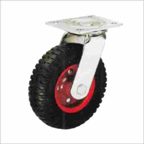 Skid Proof Solid Rubber Caster Wheel