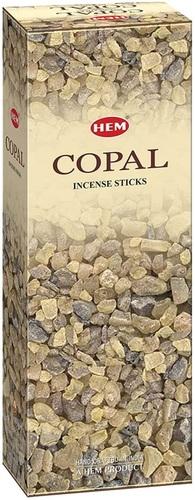 Hem Incense Copal Box Of Six 20 Stick Tubes Chemical Name: Na