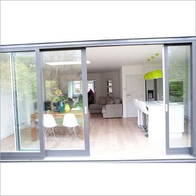 Transparent Sliding Glass Door