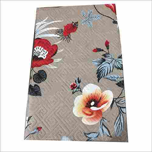 Floral Printed Glace Cotton Bedsheet