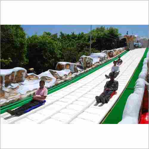 Snow Sledding For Amusement Ride