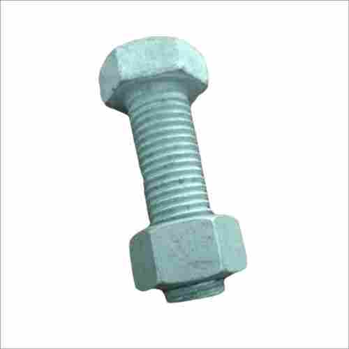Hex Bolt With Nut HDG