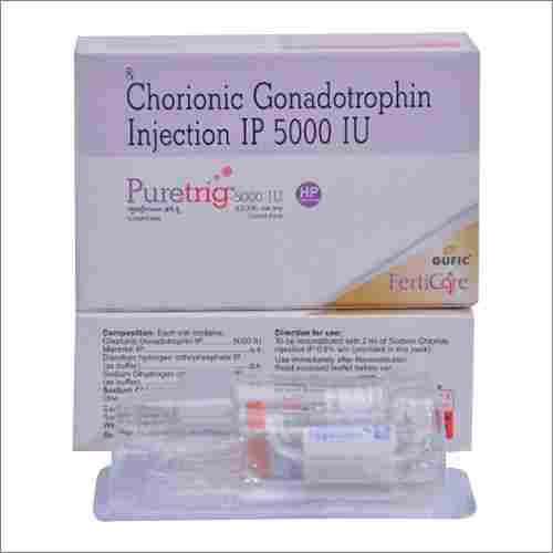 Chorionic Gonadotrophin Injection IP 5000 IU