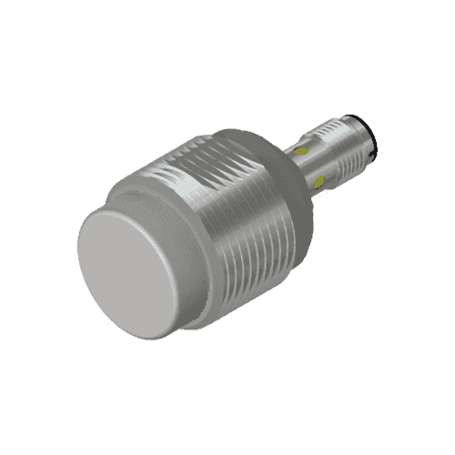 Inductive round sensor M30 Length 30mm Non Flush Sensing distance 22mm  PNP NO output M12 male connector connection