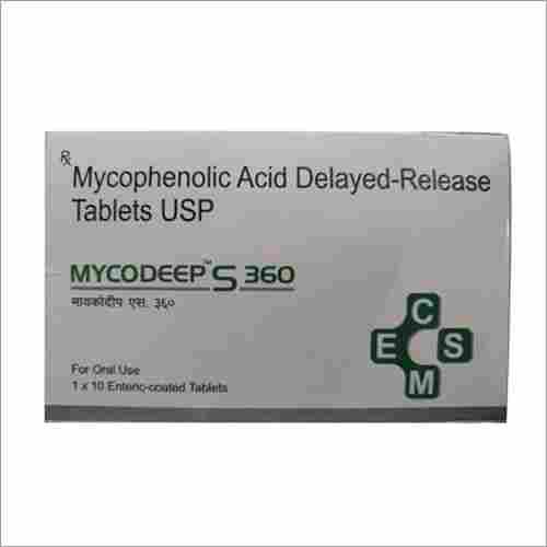 Mycophenolic Acid Delayed Release USP Tablets