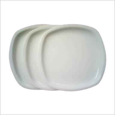 White Square Food Plate