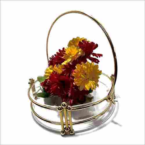Iron Decorative Flower Basket