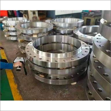 Silver Stainless Steel Weld Neck Flanges