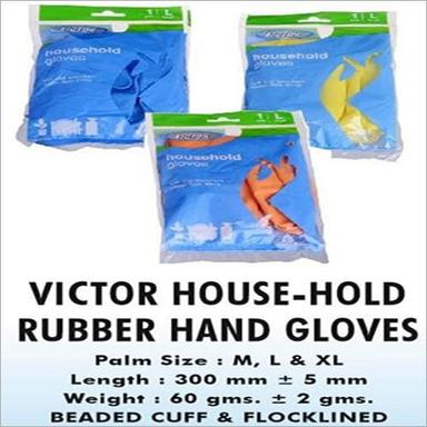 Plain Household Rubber Gloves