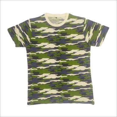 Cotton Camouflage T Shirt
