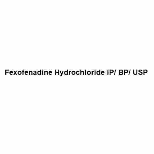Fexofenadine Hydrochloride IP/ BP/ USP