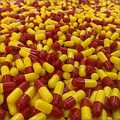 Red And Yellow Empty Hard Gelatin Capsules Capsule Shape: Cylinder
