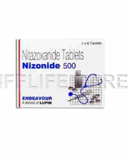 Nitazoxanide Tablets General Medicines NIZONIDE 500MG