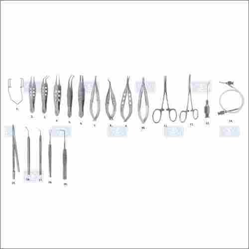IOL Set Compact Ophthalmic Surgical Instruments Set