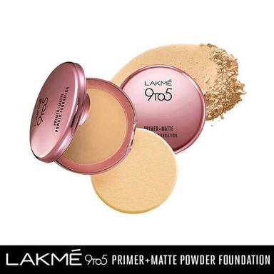 Lakme 9 To 5 Primer With Matte Powder Foundation Compact Ivory Cream 9G Color Code: Na