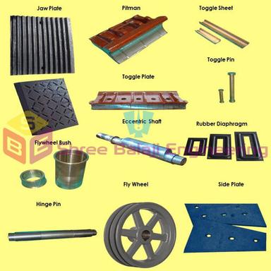 Mn Steel Crusher Spare Parts
