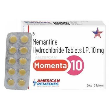 Memantine Hcl Tablets Momenta 10 General Medicines