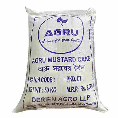 AGRU Mustard Cake (Grounded)- 50 Kg Bag