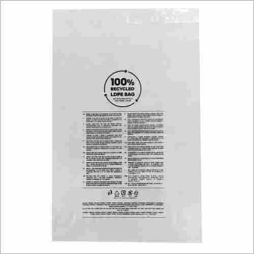 100% Recycled LDPE Bag